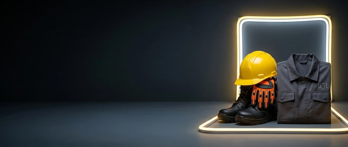Equipamentos de proteção individual EPIs e fardamento de trabalho personalizado com logótipo JCR - Lançamento nova webstore